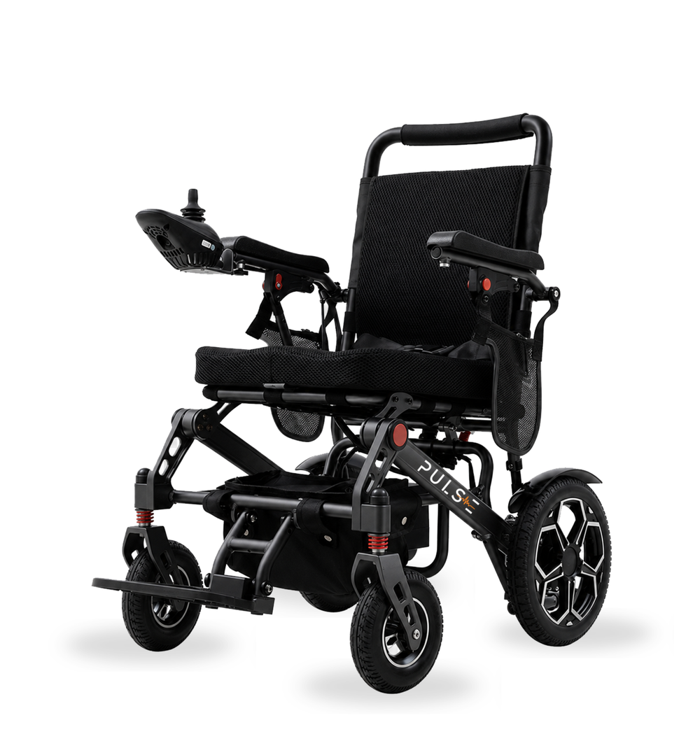 Pulse Everyday electric wheelchair, front view
