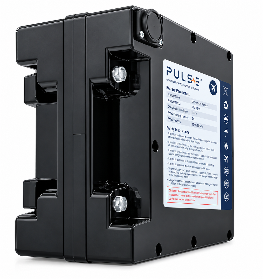 Pulse lithium battery pack (thick)